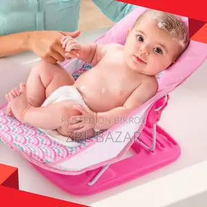 Deluxe Baby Bather | Foldable Newborn Bath Support Seat
