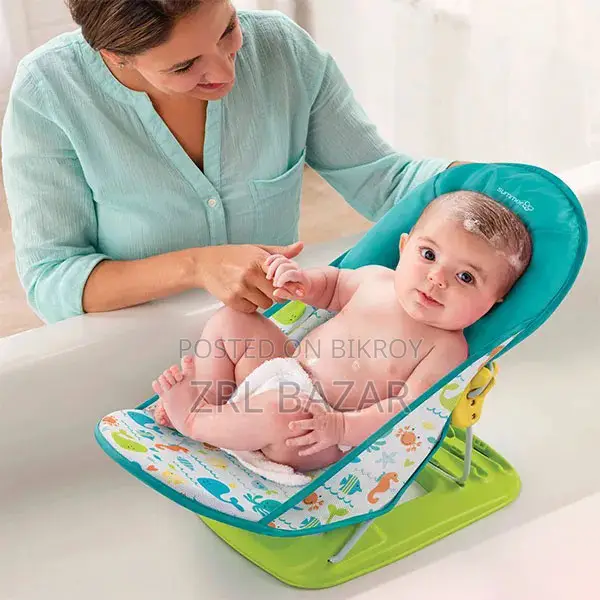 Deluxe Baby Bather | Foldable Newborn Bath Support Seat