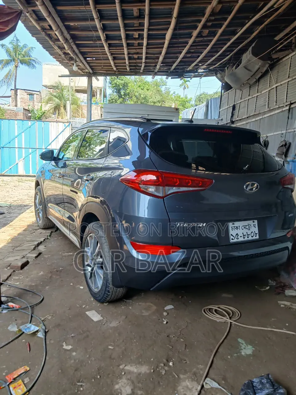 Hyundai Tucson Limited Front-Wheel Drive 2017 Gray