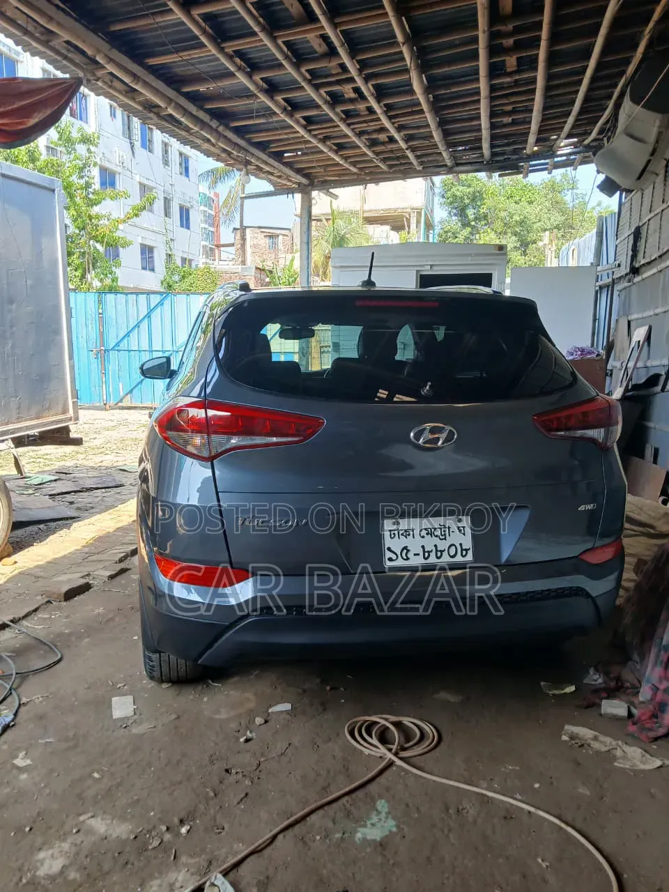 Hyundai Tucson Limited Front-Wheel Drive 2017 Gray