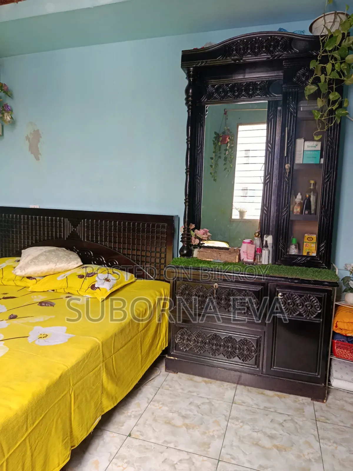 Bed, Wardrobe and Dressing Table for Sale