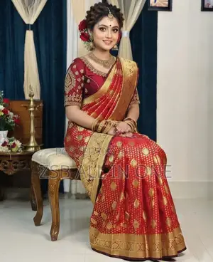 Get Premium Bridal Katan Saree at Wholesale Price