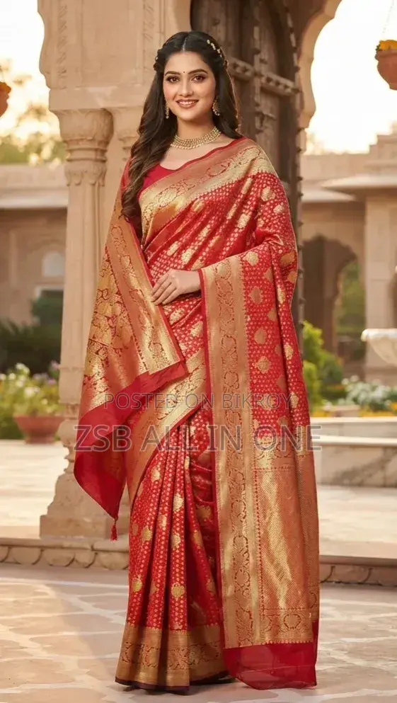 Get Premium Bridal Katan Saree at Wholesale Price