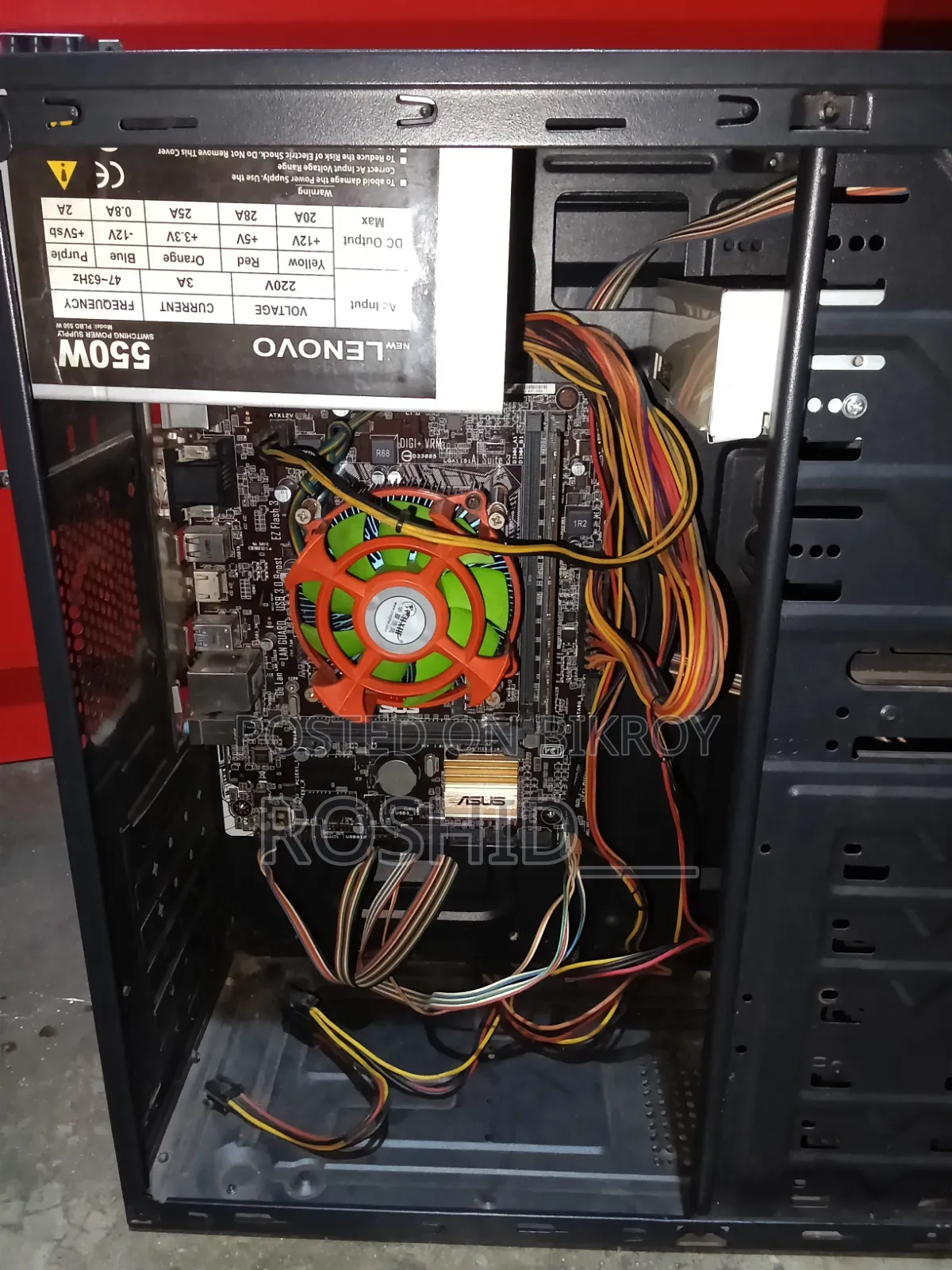 Desktop Computer Asus 8GB Intel Core i3 SSD 128GB
