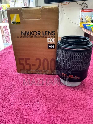 Nikon D5300 Dual Lens (18-55mm + 55-200mm)- Full Box & Fresh Condition