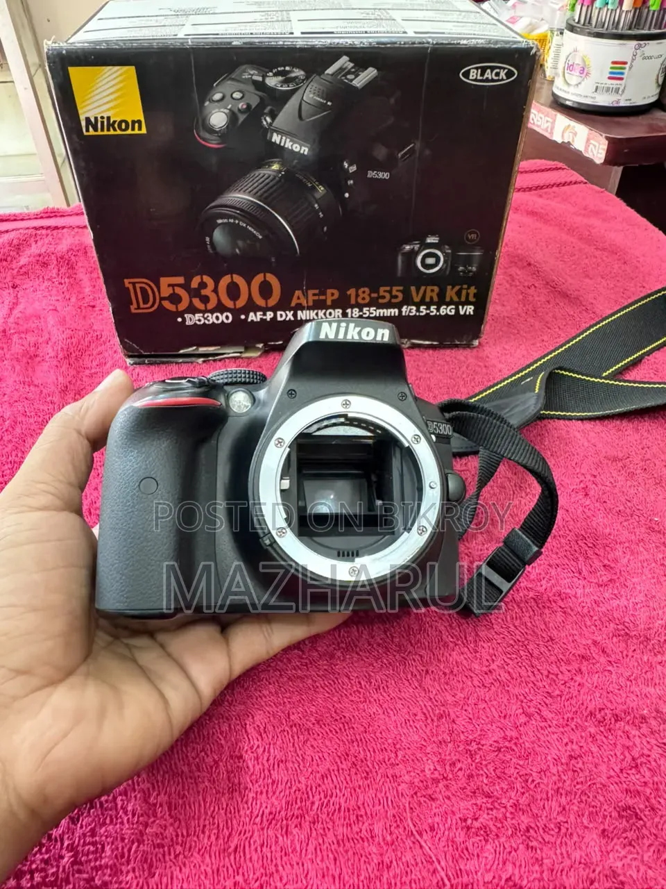 Nikon D5300 Dual Lens (18-55mm + 55-200mm)- Full Box & Fresh Condition