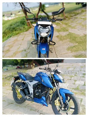 TVS Apache 160 4V 2024 ব্লু