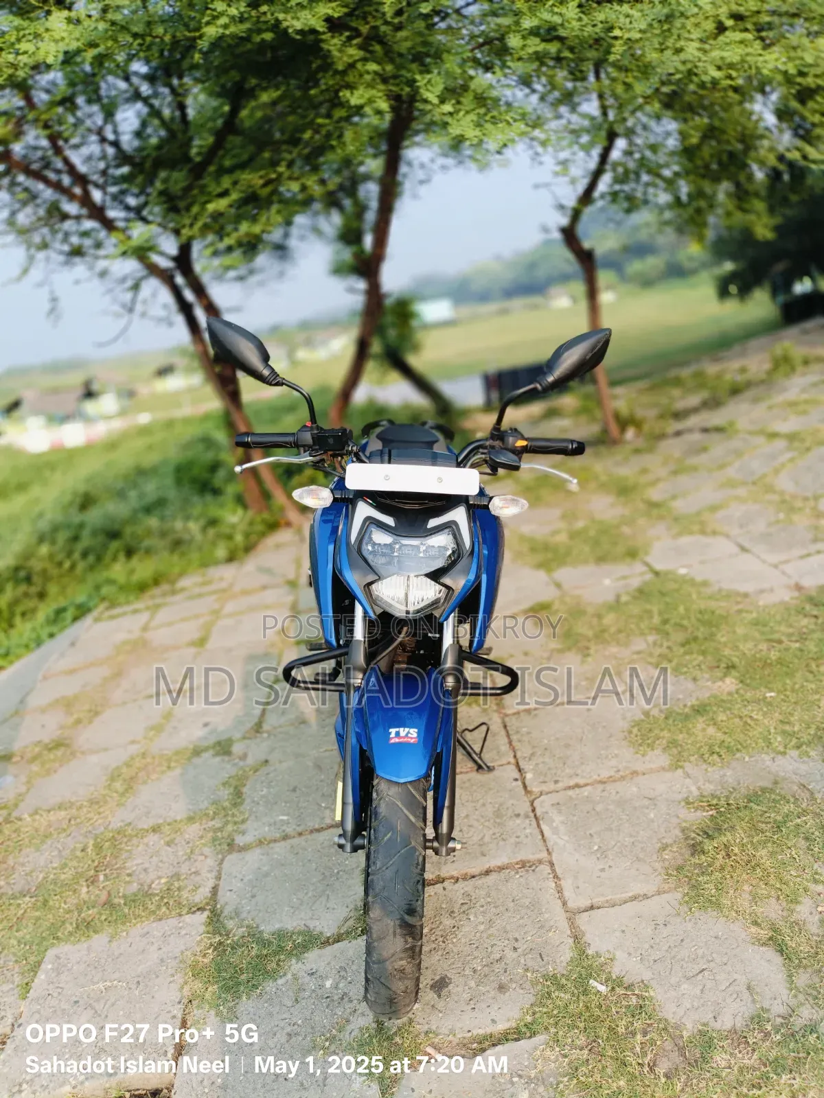 TVS Apache 160 4V 2024 ব্লু