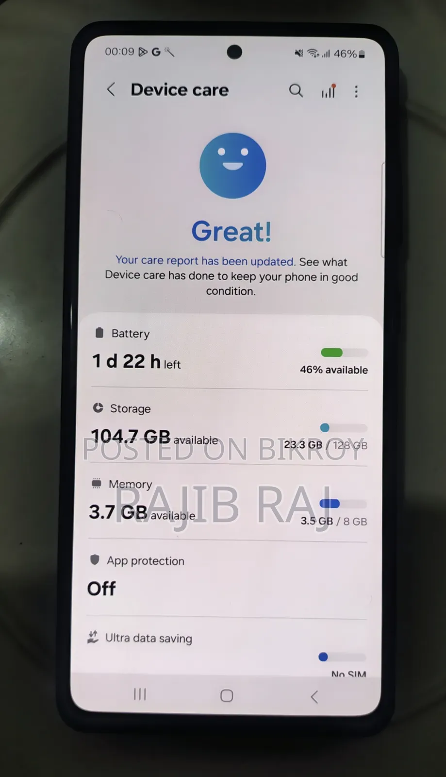 Samsung Galaxy A52 128 GB Black