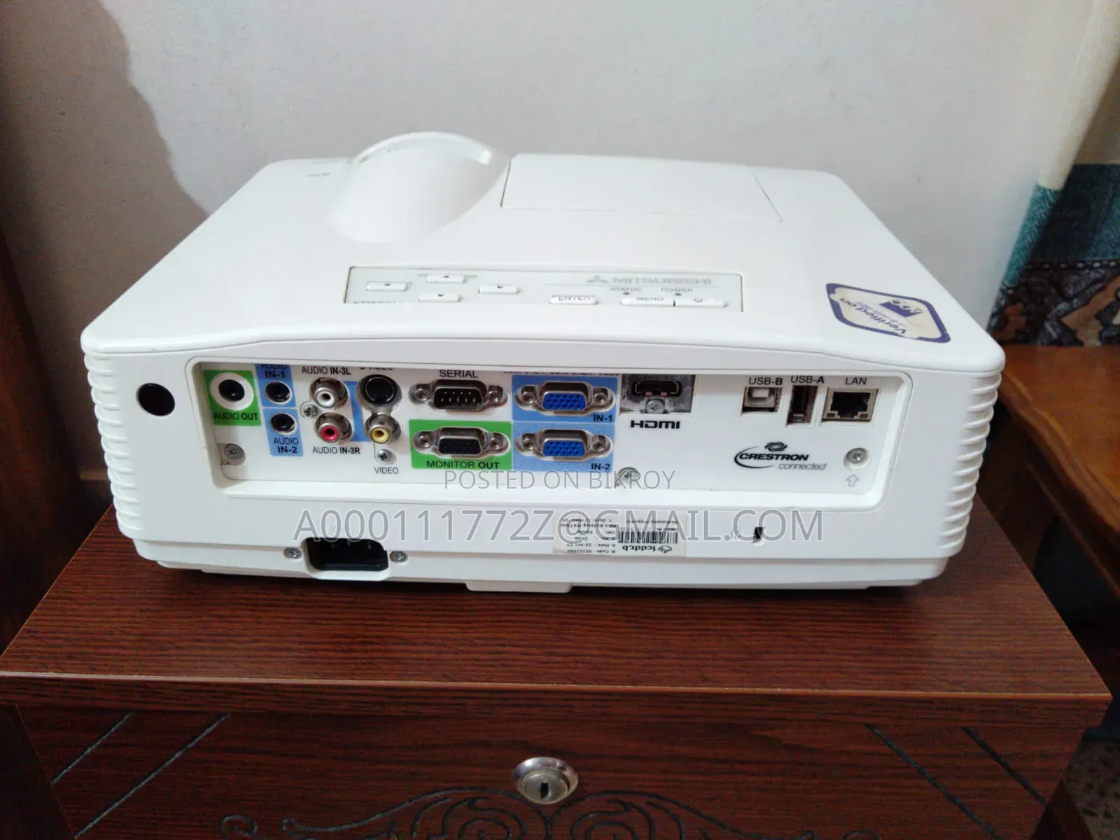 Mitsubishi XD550U DLP 3D Projector Made in Japan