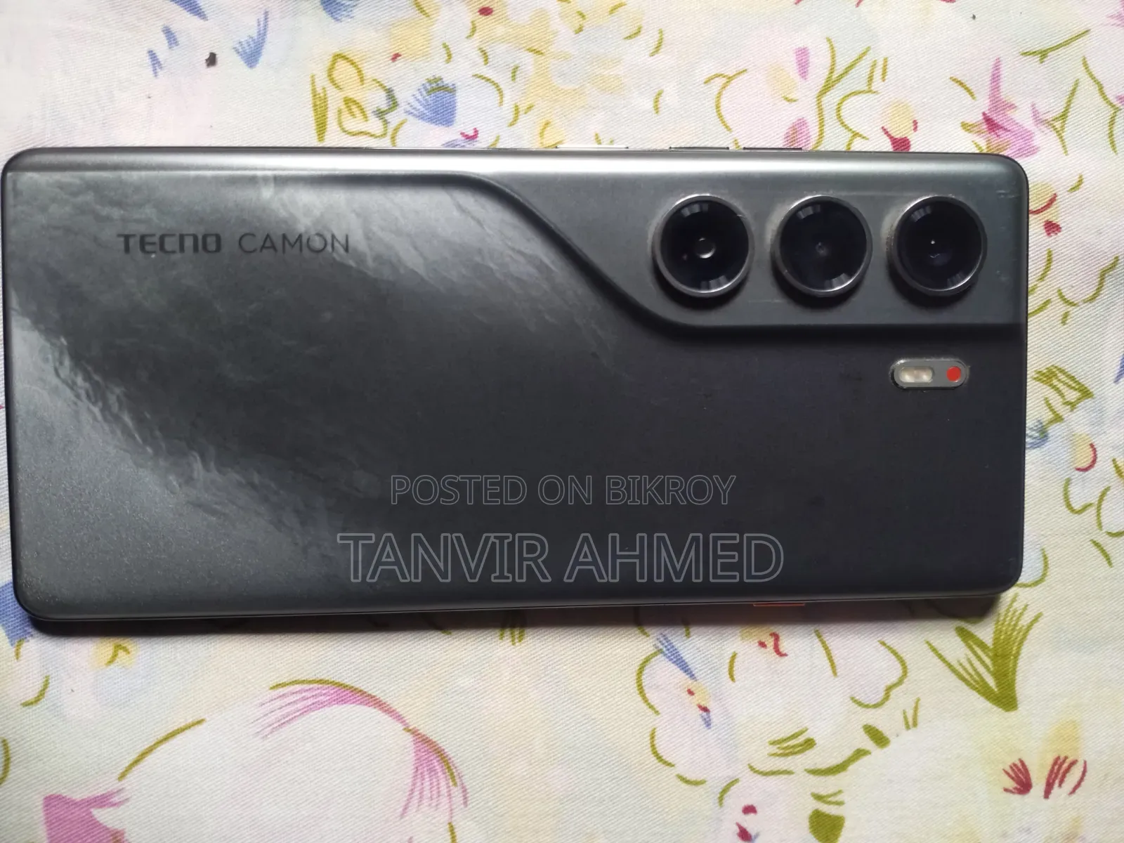 Tecno Camon 40 256 GB Black