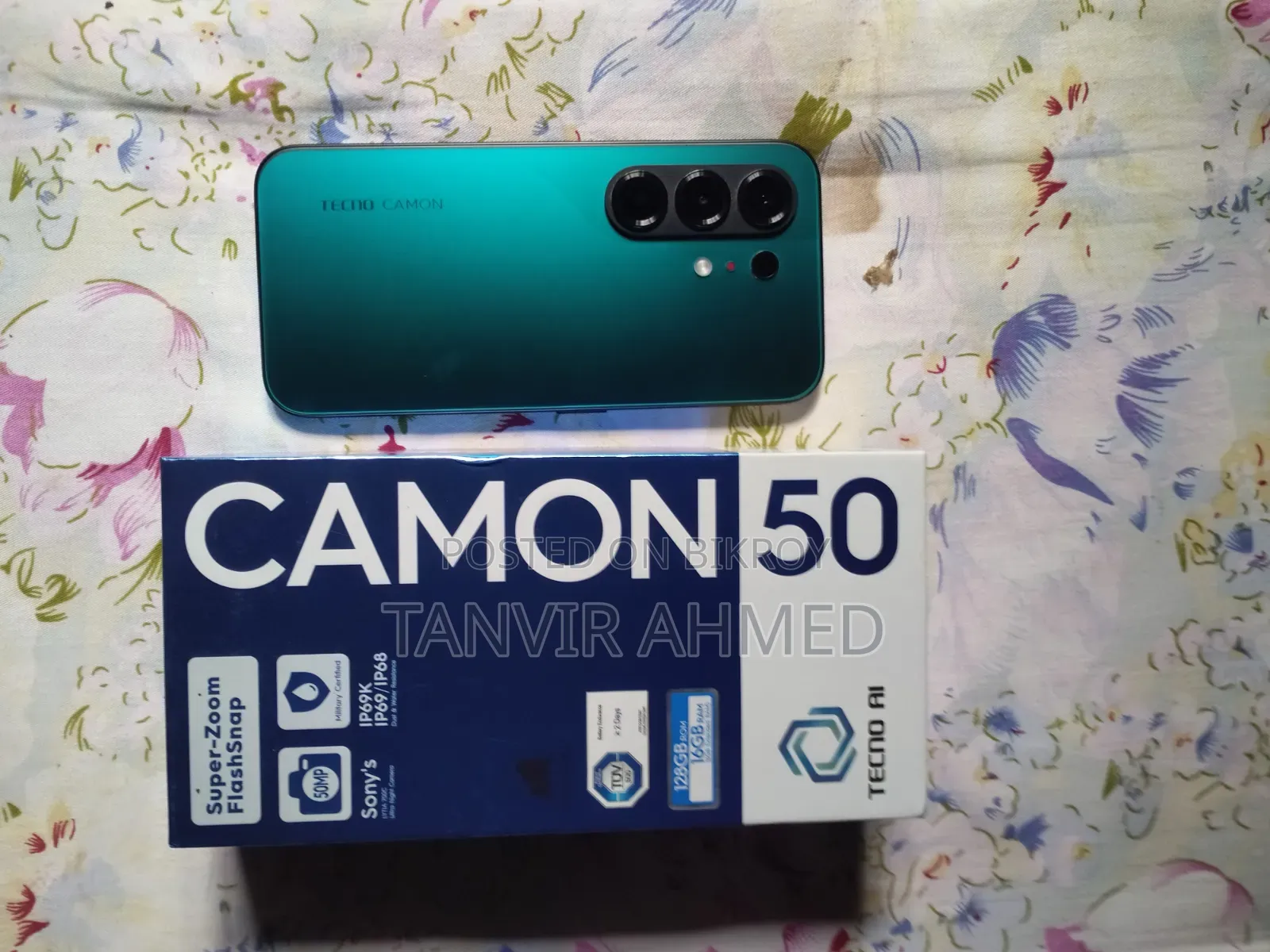 Tecno Camon 40 256 GB Black