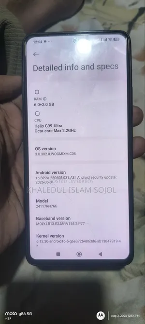 Xiaomi Redmi Note 14 4G 128 GB Black