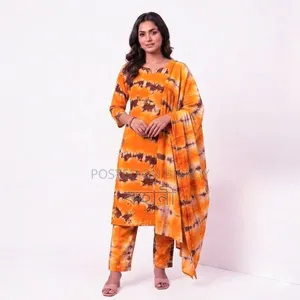 Attractive Traditional Batik Three Piece