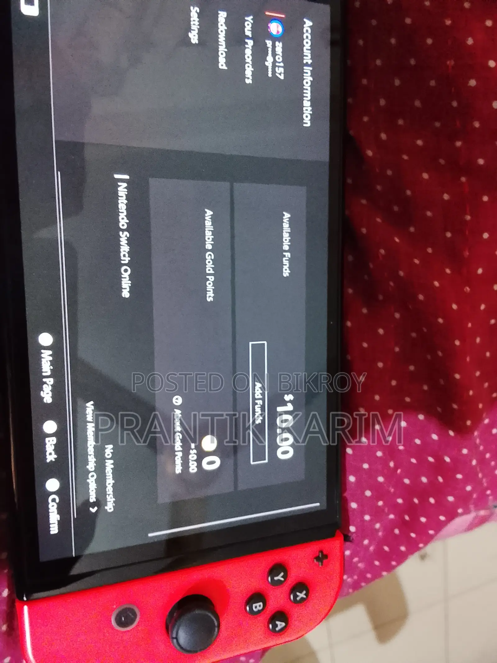 Nintendo Switch OLED Touch