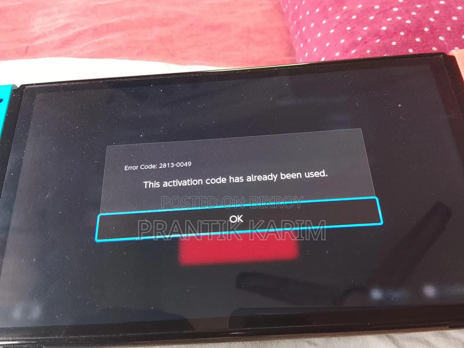 Nintendo Switch OLED Touch