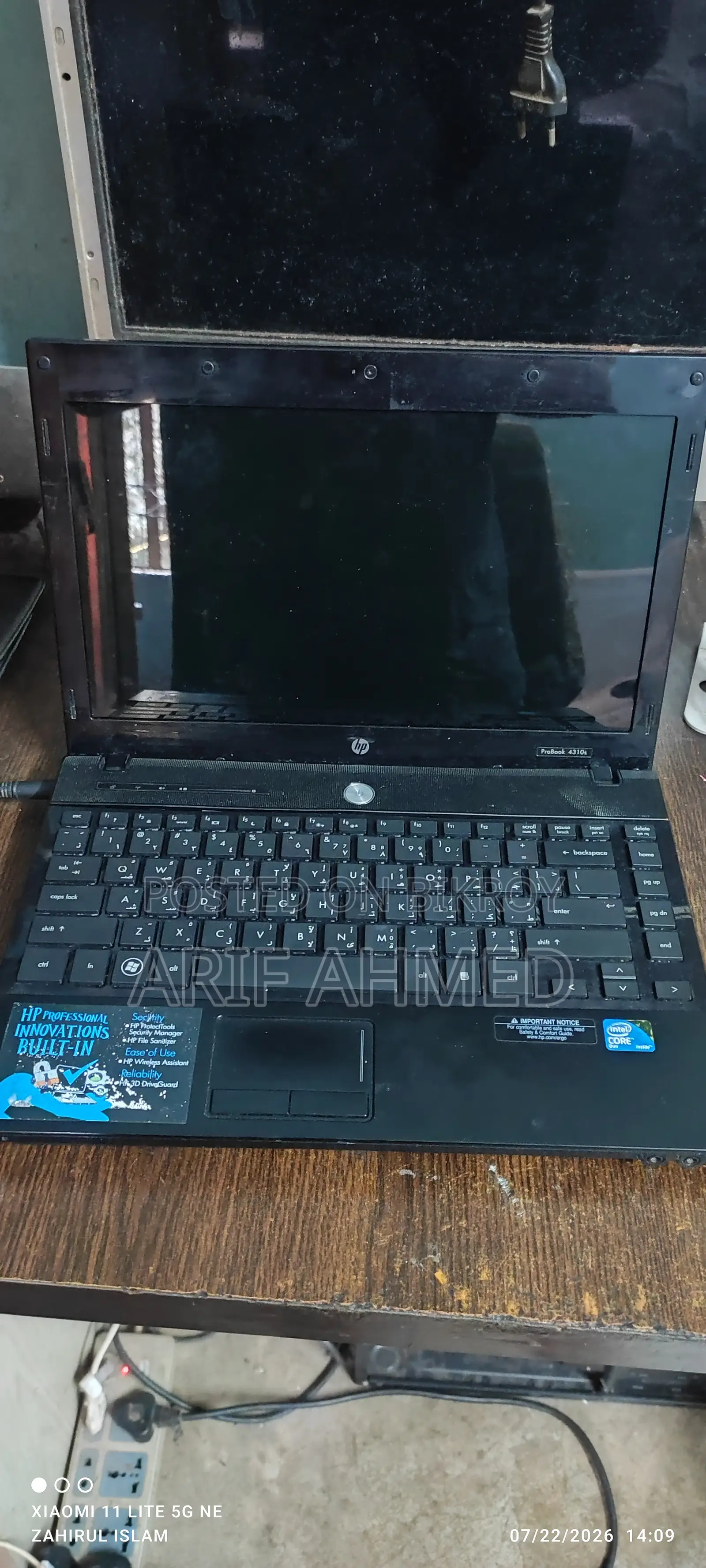 Laptop HP ProBook 4310S 8GB RAM Intel Core 2 Duo Solid State Hybrid Drive 256GB