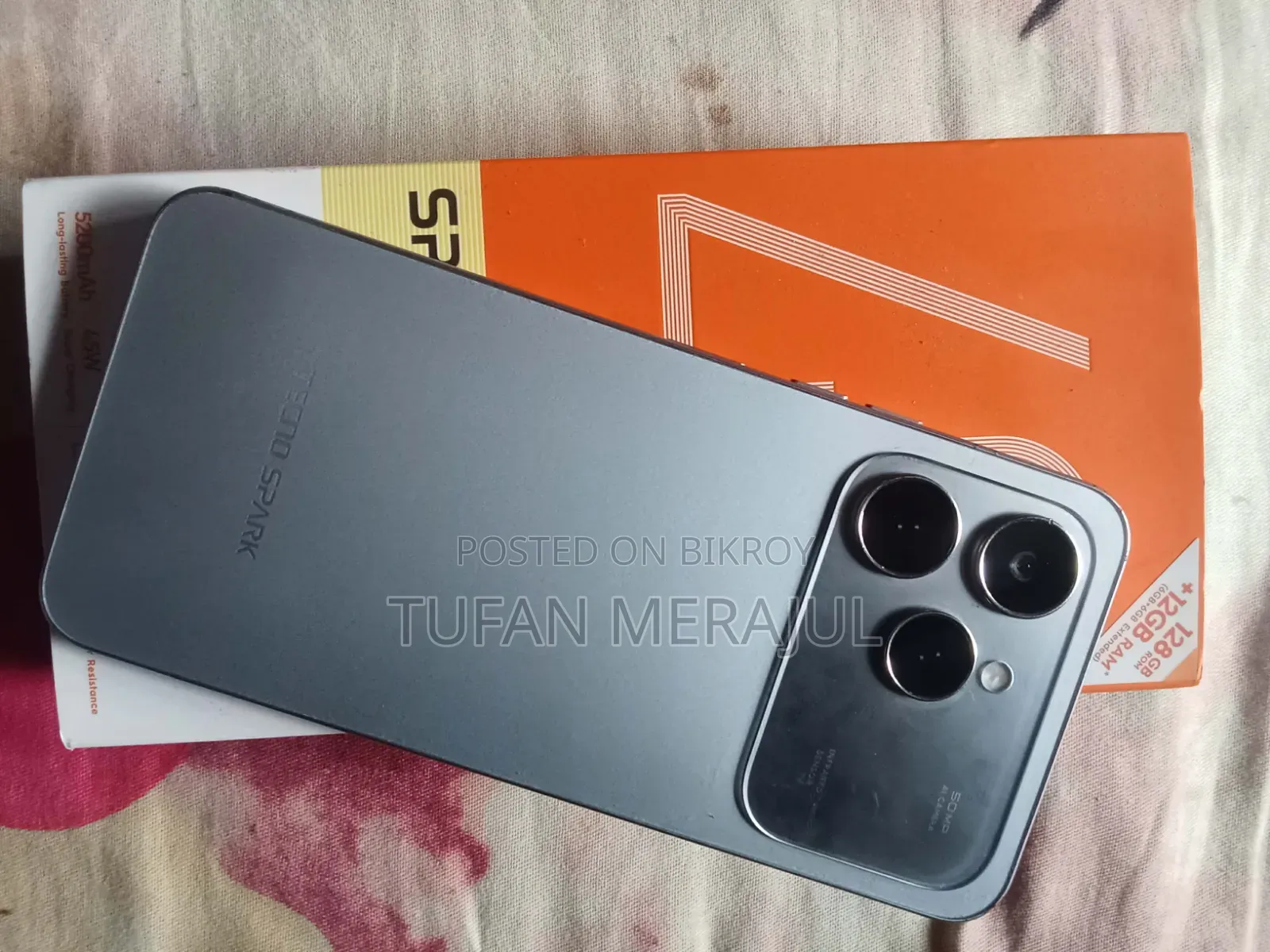 Tecno Spark 40 128 GB Silver