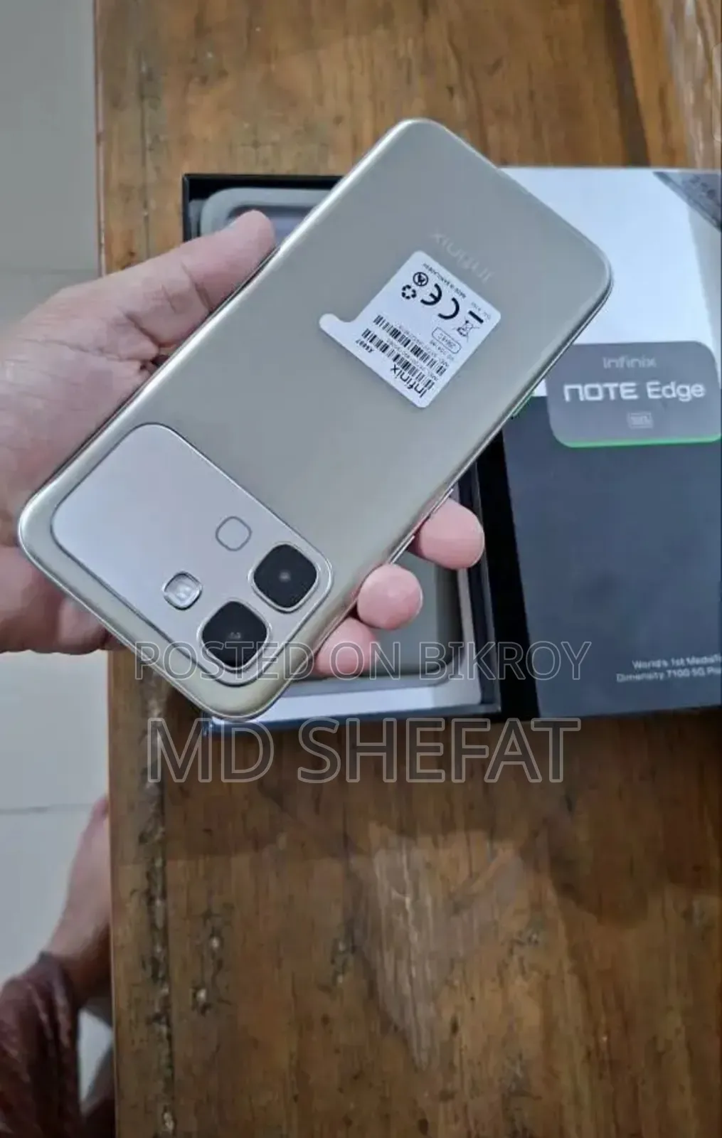Infinix Note Edge 128 GB Silver