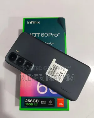 ইনফিনিক্স হট ৬০ প্রো+ ২৫৬ জিবি ব্ল্যাক