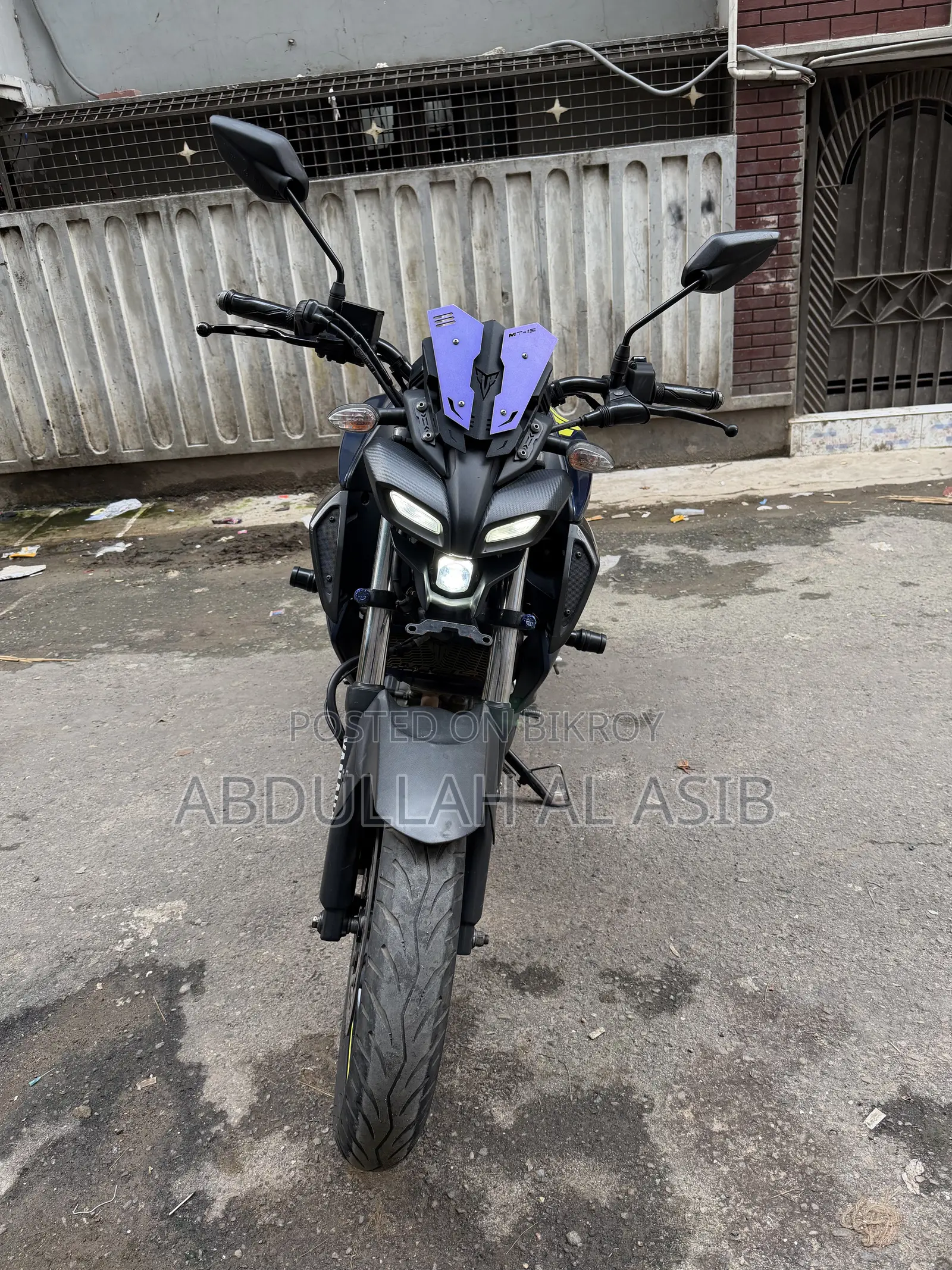 ইয়ামাহা এমটি-১৫ ২০১৯ নীল