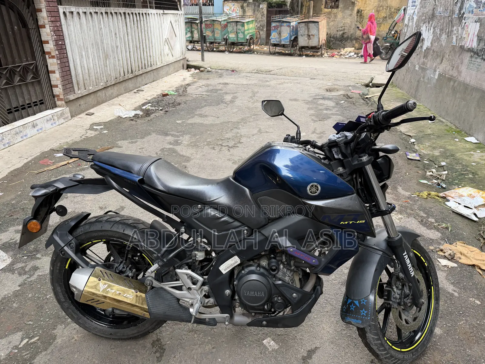ইয়ামাহা এমটি-১৫ ২০১৯ নীল