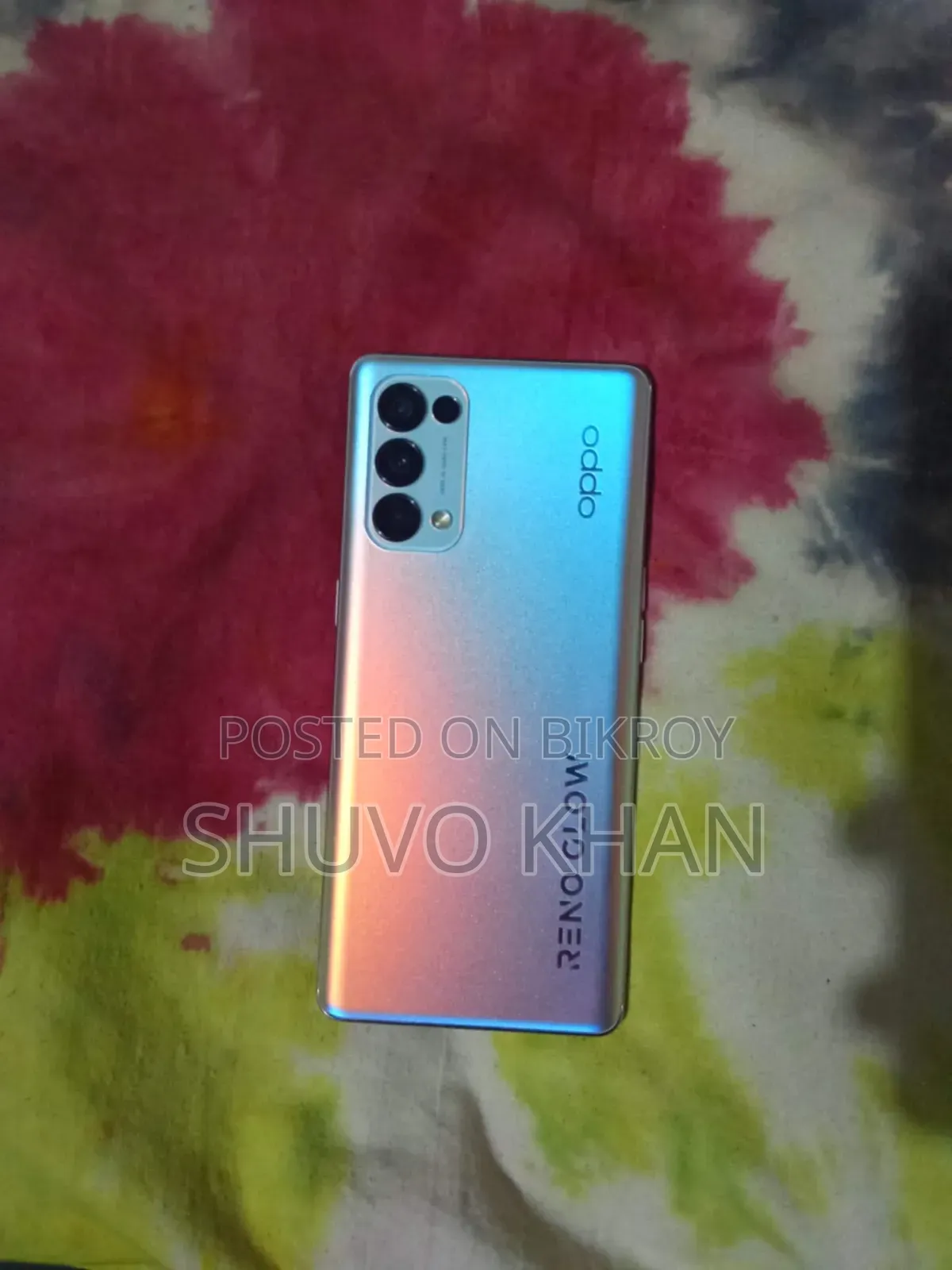 অপ্পো রেনো৫ প্রো ৫জি ২৫৬ জিবি পার্পল