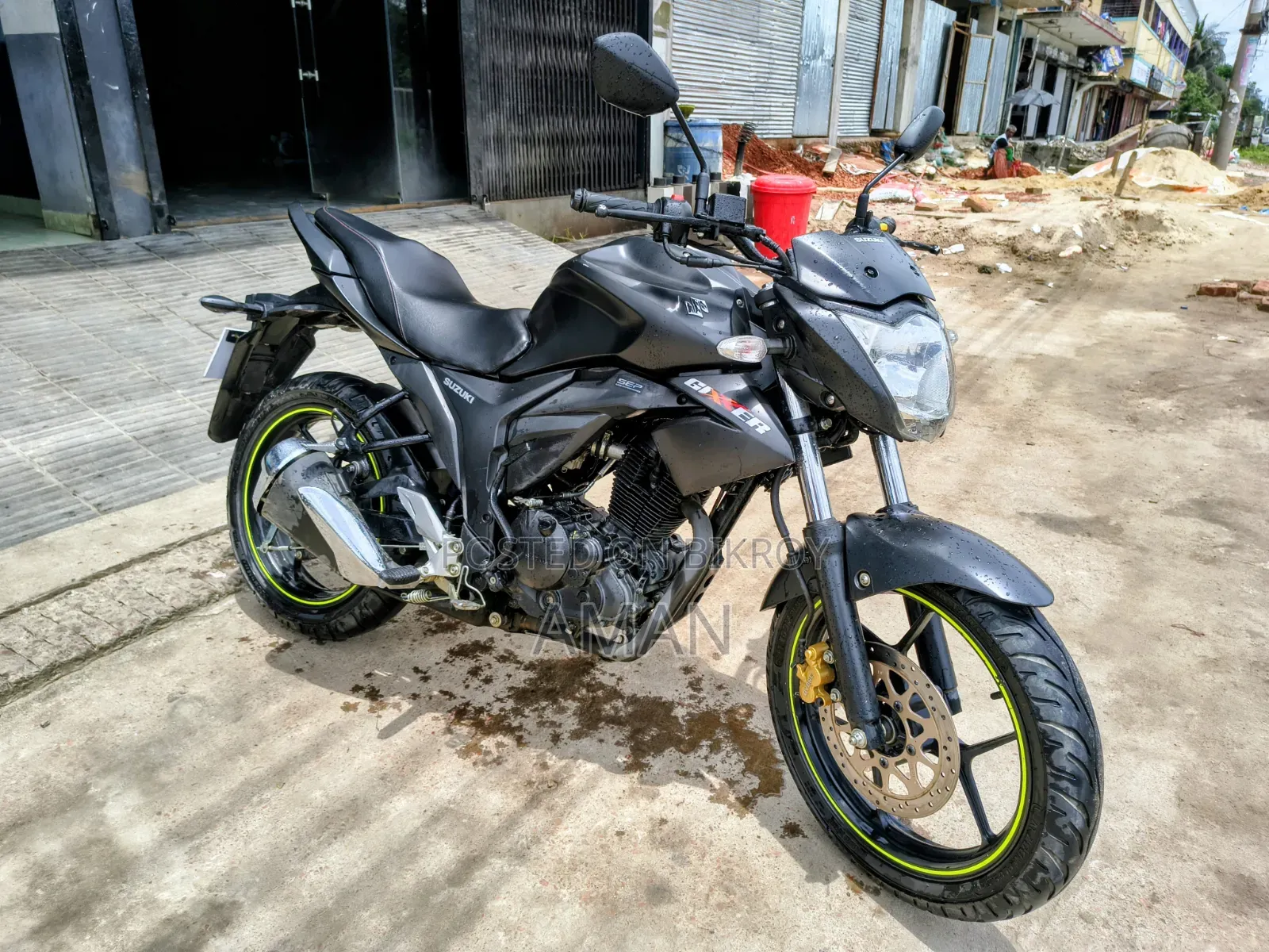 New Suzuki Gixxer 2026 Black