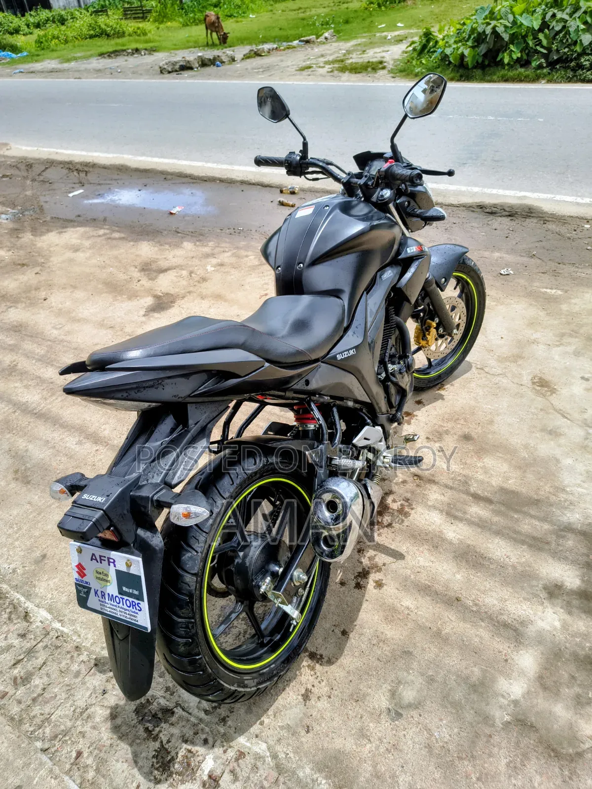 New Suzuki Gixxer 2026 Black