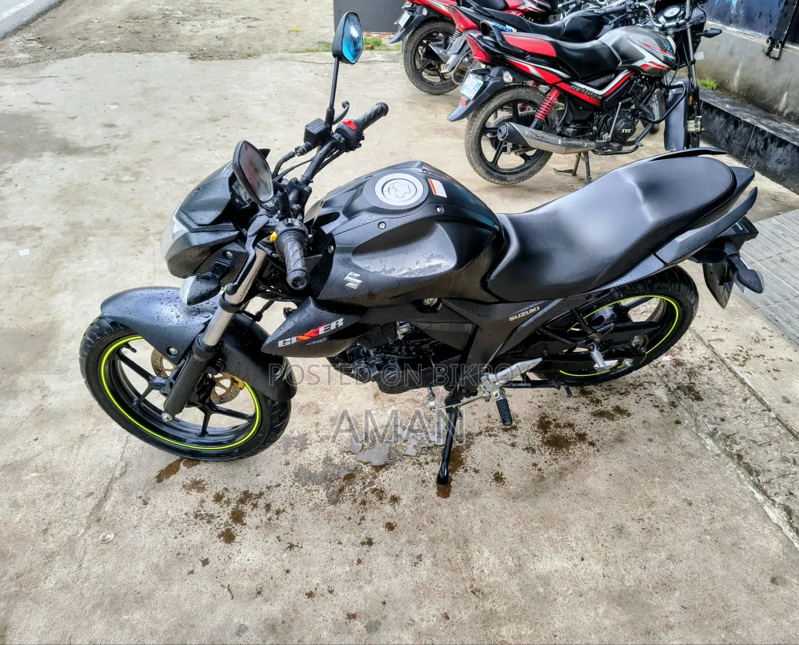 New Suzuki Gixxer 2026 Black