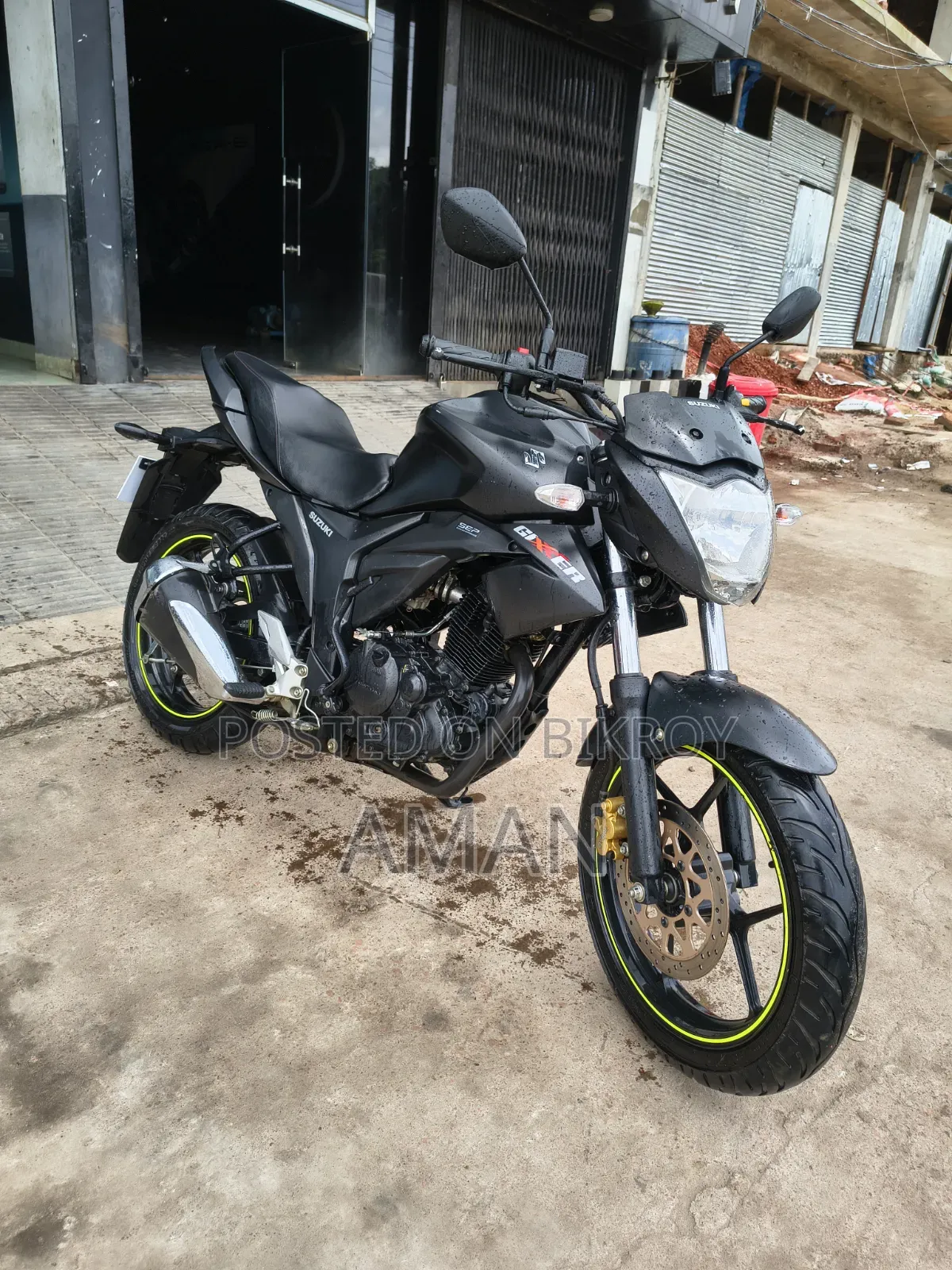 New Suzuki Gixxer 2026 Black