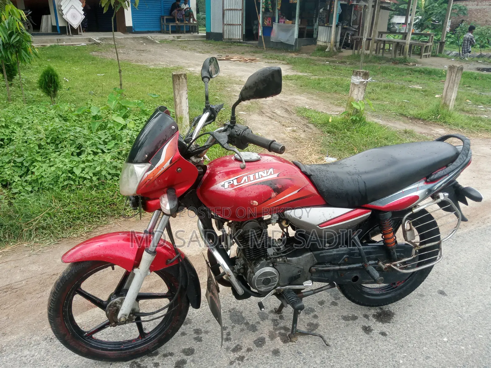 Bajaj Platina 100 2018 Red