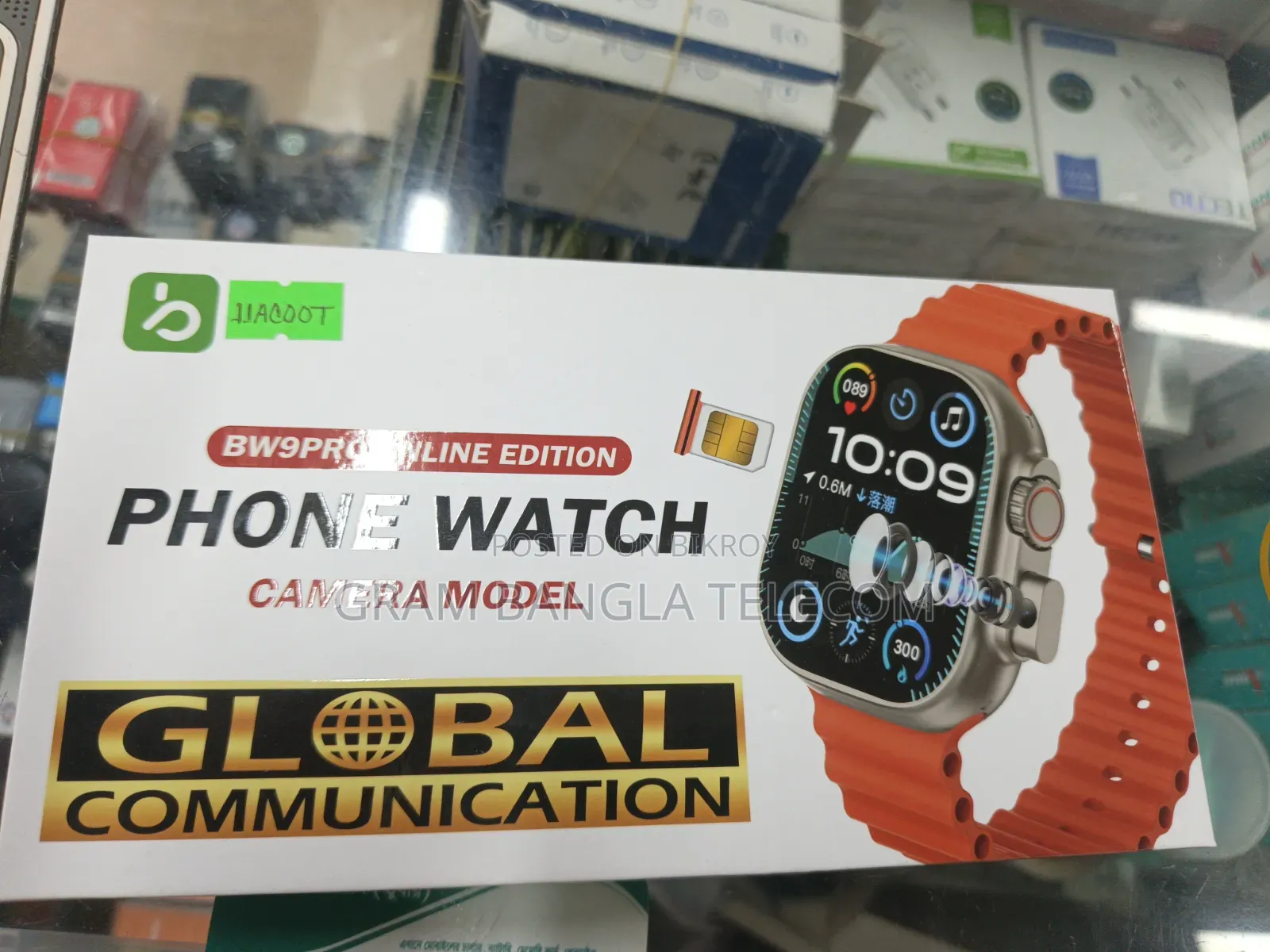 📱 BW9 PRO Online Edition Phone Watch (Camera Model)