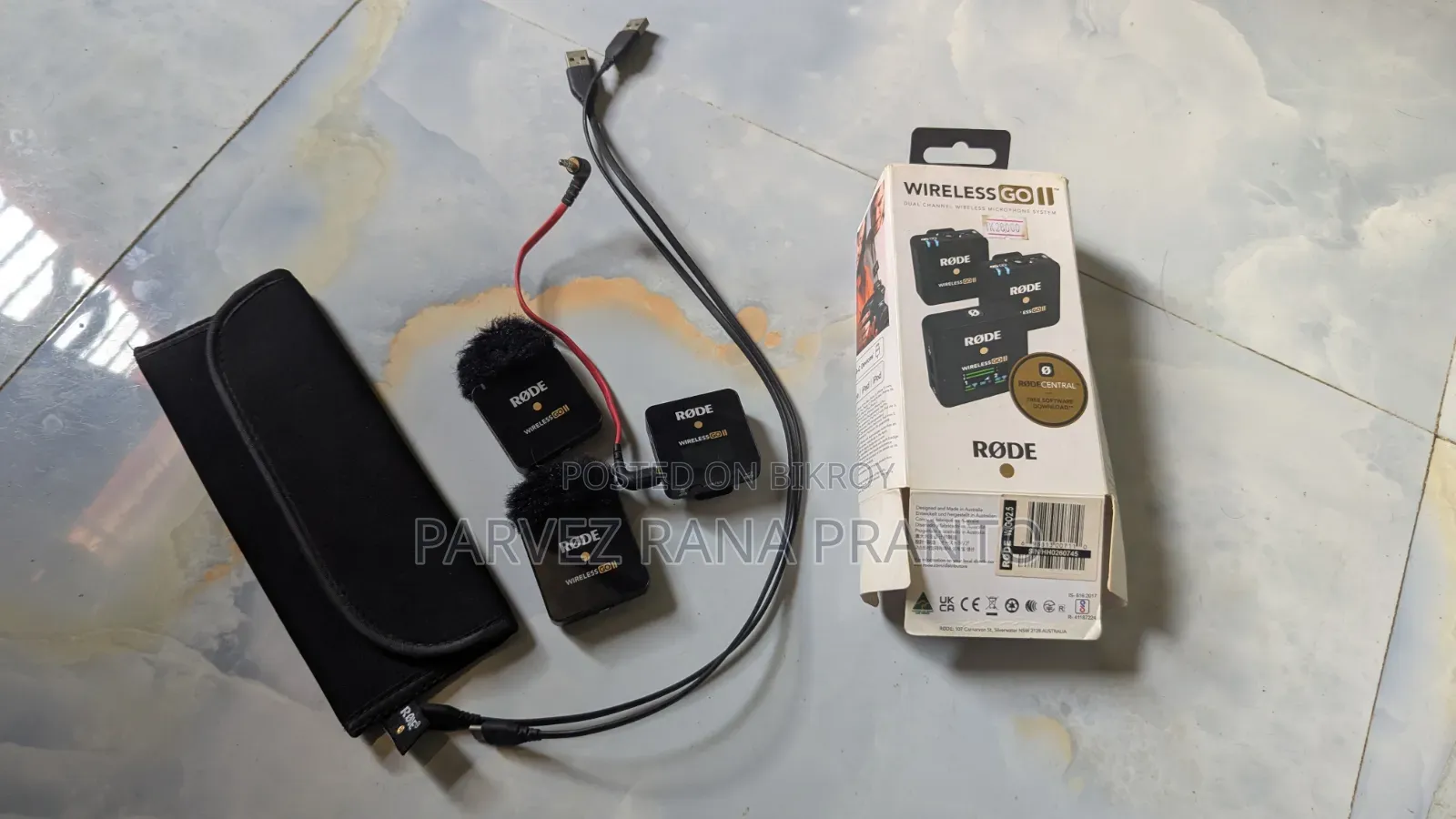 Rode Wireless Go II/ Microphone