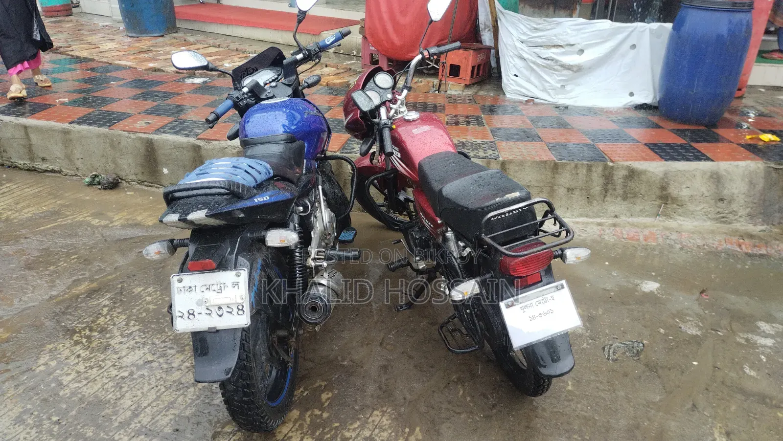 বাজাজ পালসার ১৫০ ২০১২ নীল