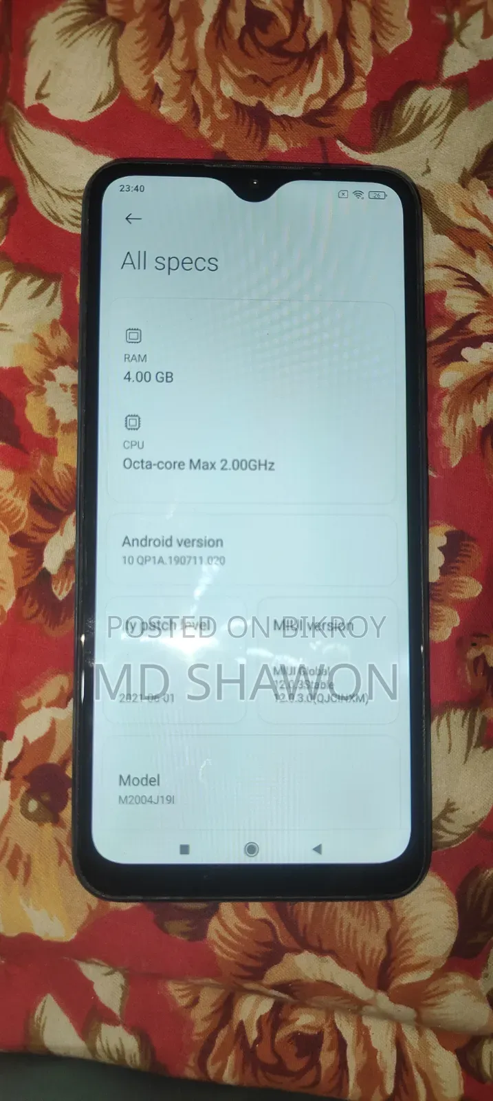 Xiaomi Redmi 9 64 GB Red