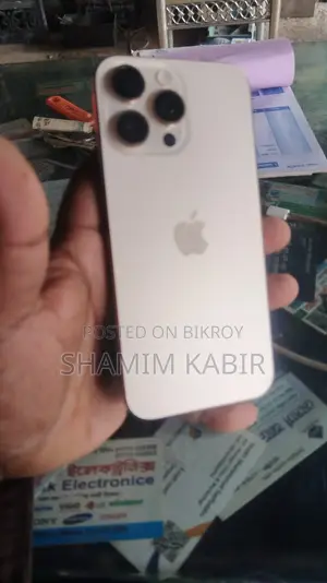 নতুন অ্যাপল আইফোন ১৬ প্রো ম্যাক্স ২৫৬ জিবি গোল্ড