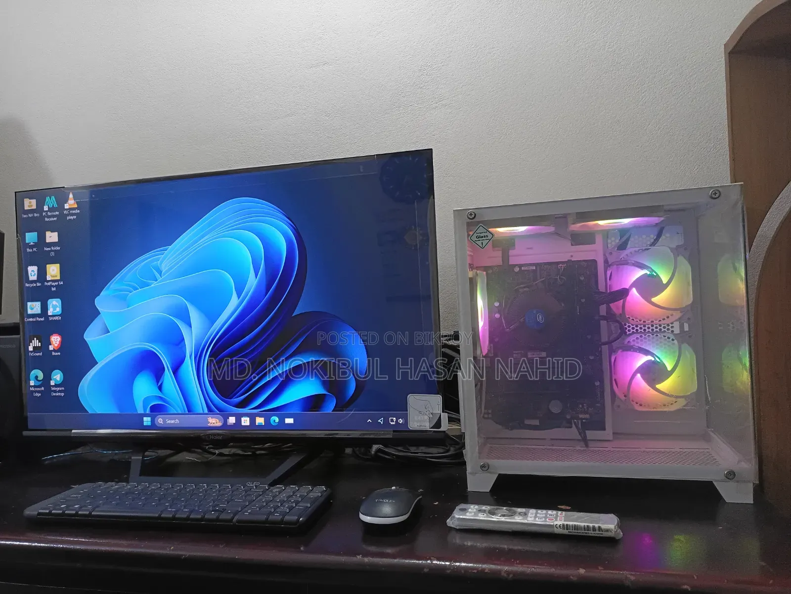 Desktop Computer 8GB Intel Core i3 SSD 128GB