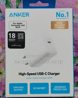 Anker 20w High Speed USB-C Charger
