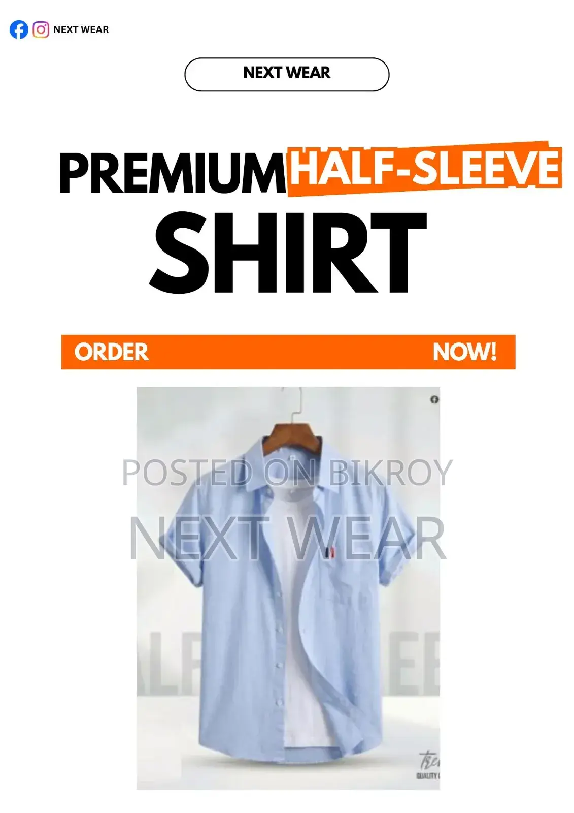 Remi Cotton Premium Half Sleeve Shirt