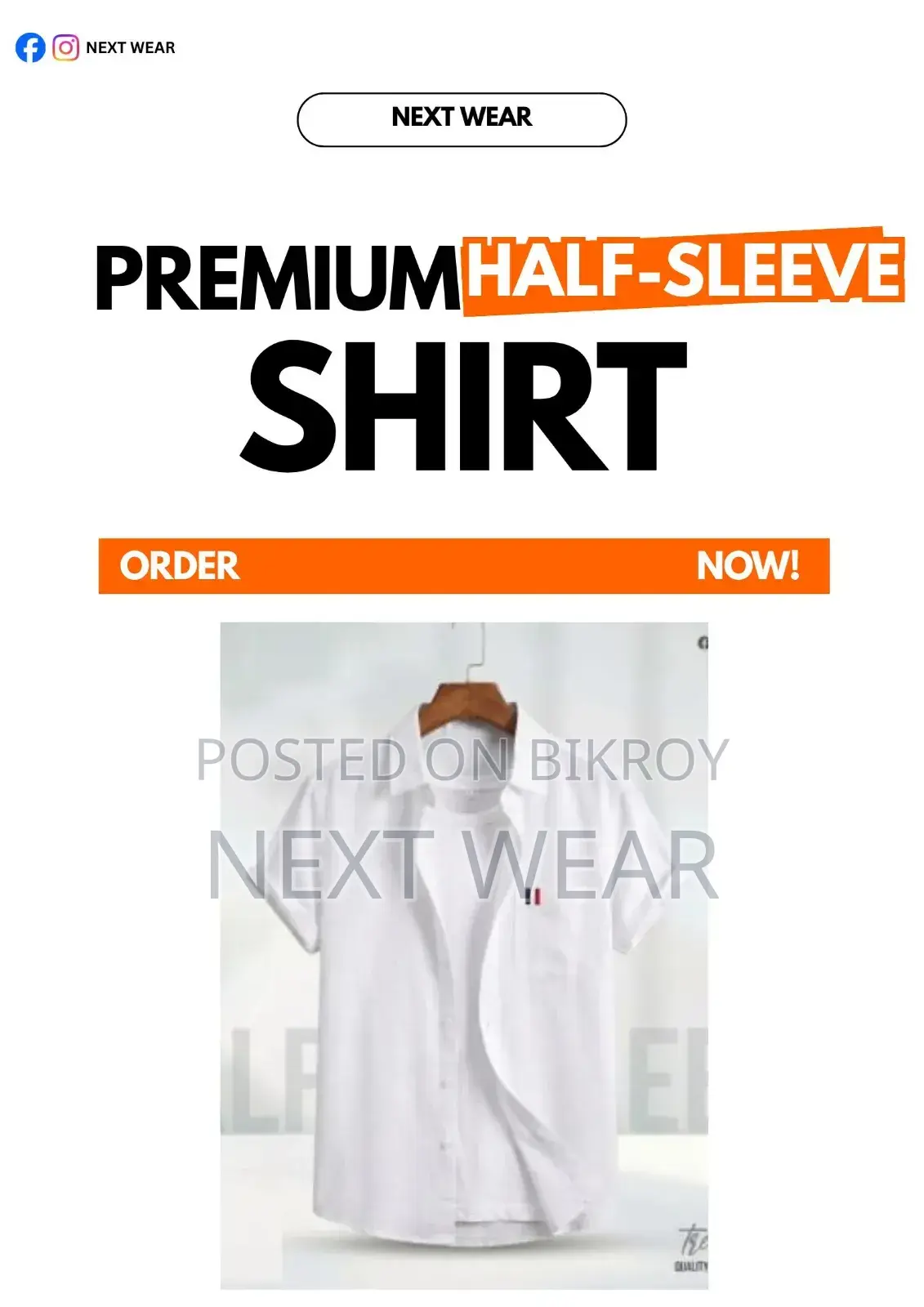 Remi Cotton Premium Half Sleeve Shirt