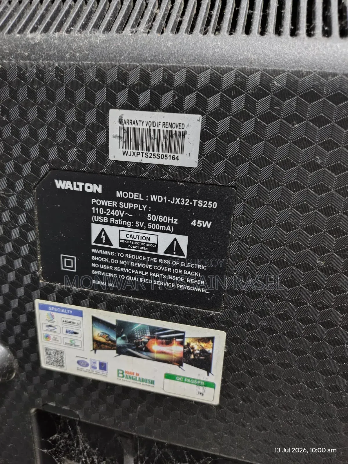 Walton LED 32" TV