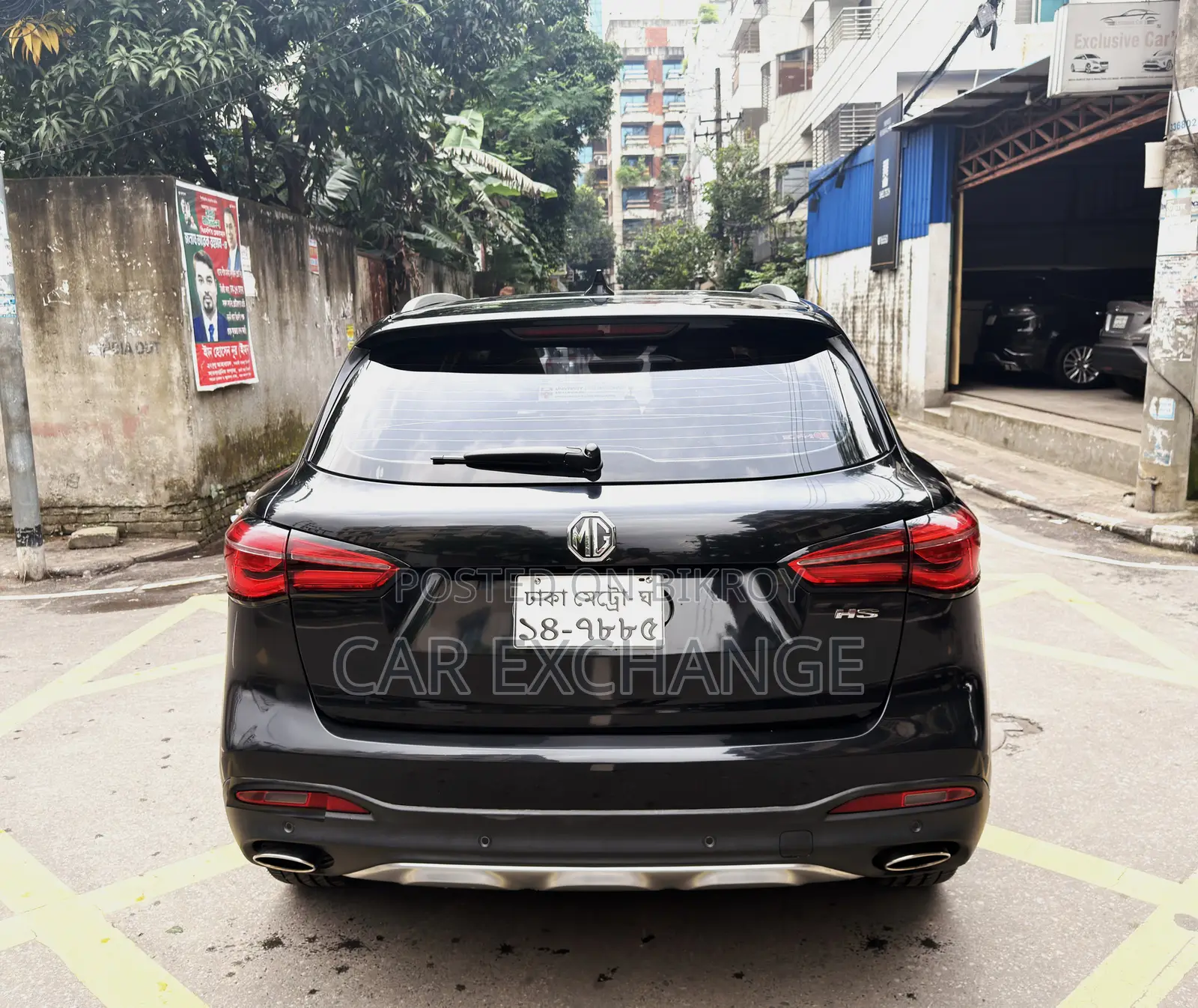 New MG HS Trophy 1.5T 2024 Black