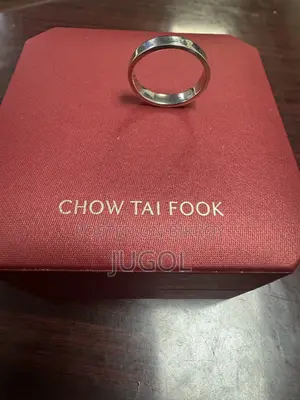 Girls Platinum Band Ring