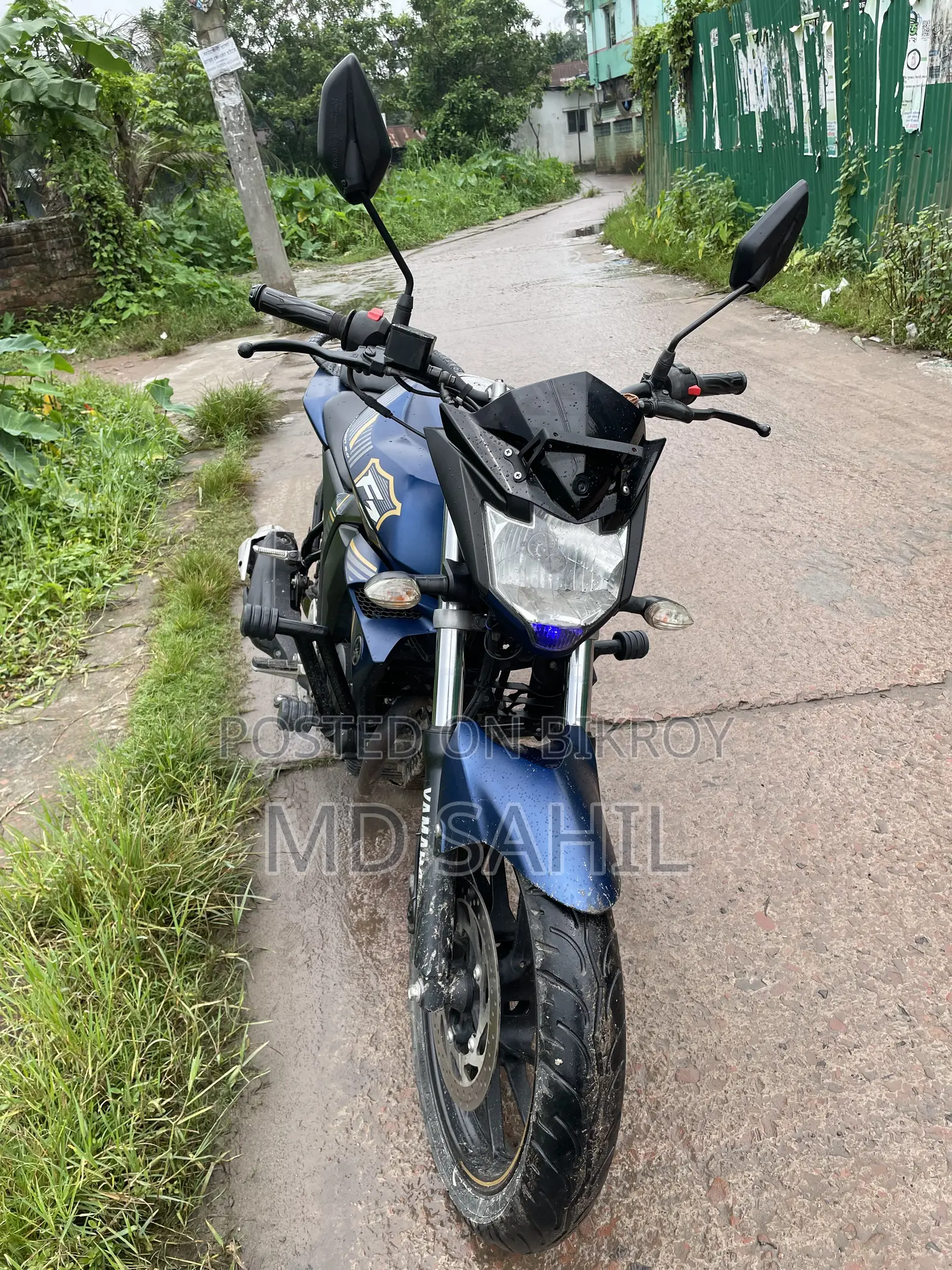 Yamaha FZS V2 2024 Blue