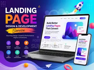 Landing Page Design Development Service