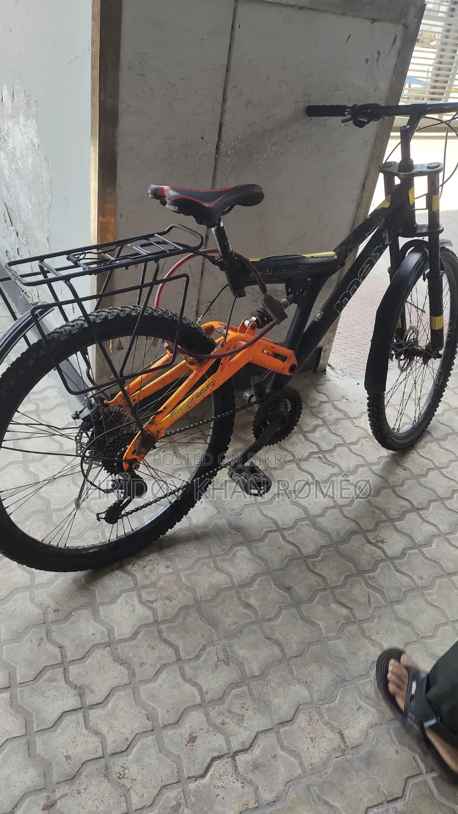 এই সাইকেলটি বিক্রি হবে,( গিয়ার+হাইড্রোলিক ব্রেক)