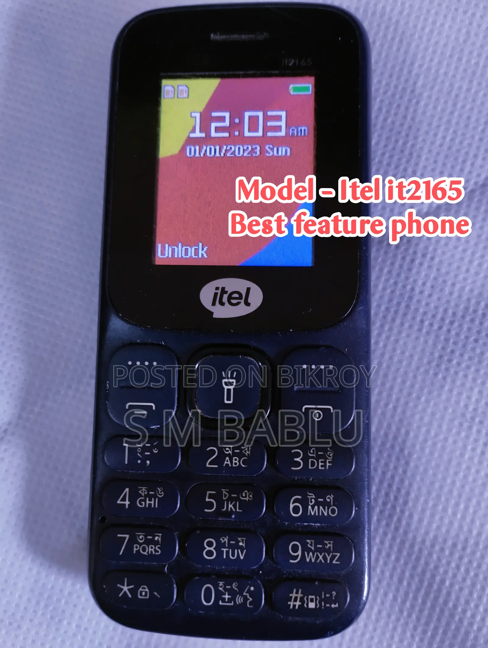 Itel It2165 Blue