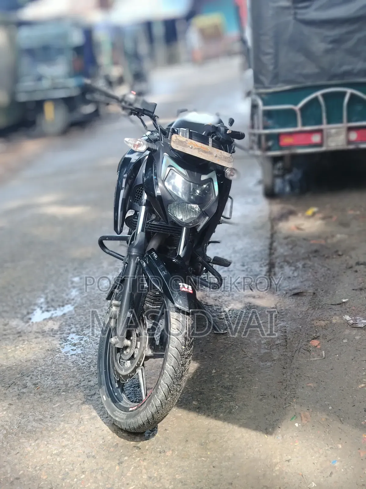 TVS Apache 160 4V 2022 Black
