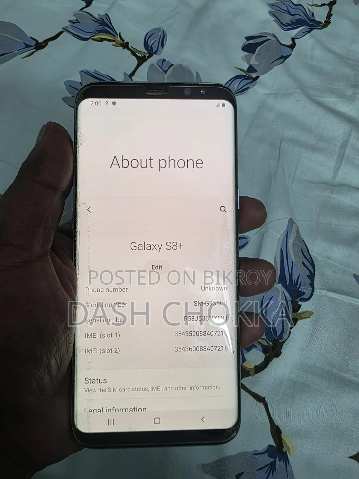 Samsung Galaxy S8+ 128 GB Blue